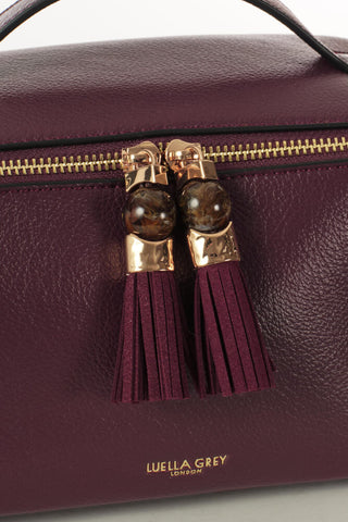 Carmel Cherry Make Up Pouch