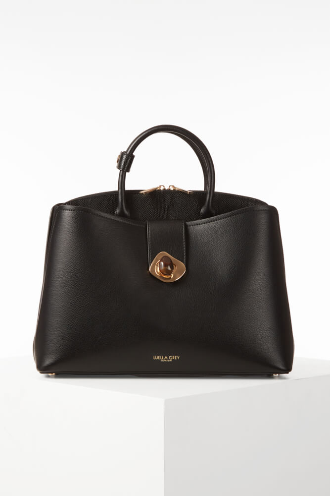 Cristobel Black Laptop Tote