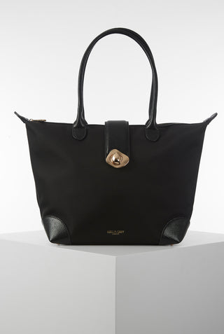 Lara Black Laptop Work Tote