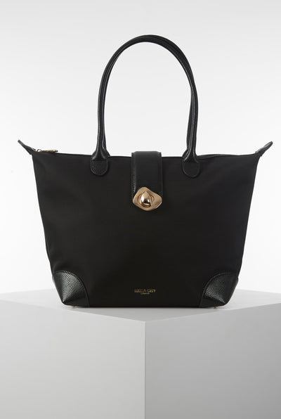 Lara Black Laptop Work Tote