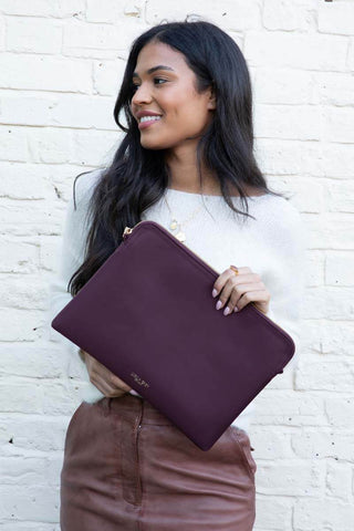 Lilianna Damson Laptop Case