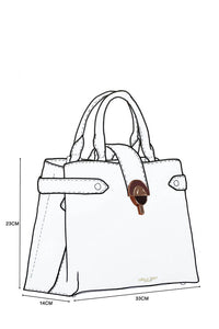 Dora Camel Tote