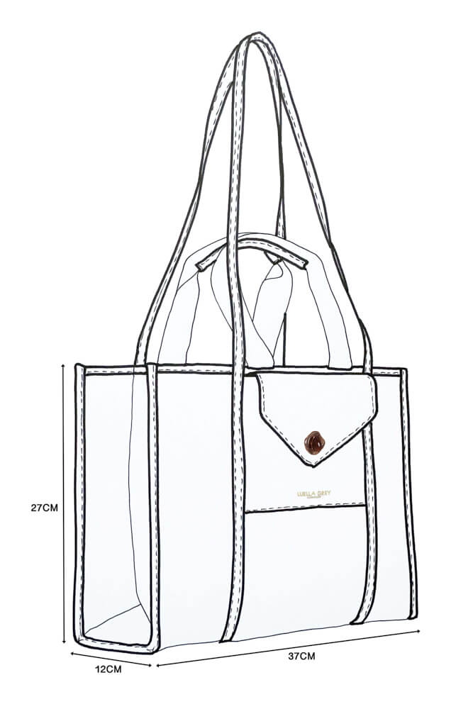 Giselle Camel Laptop Tote