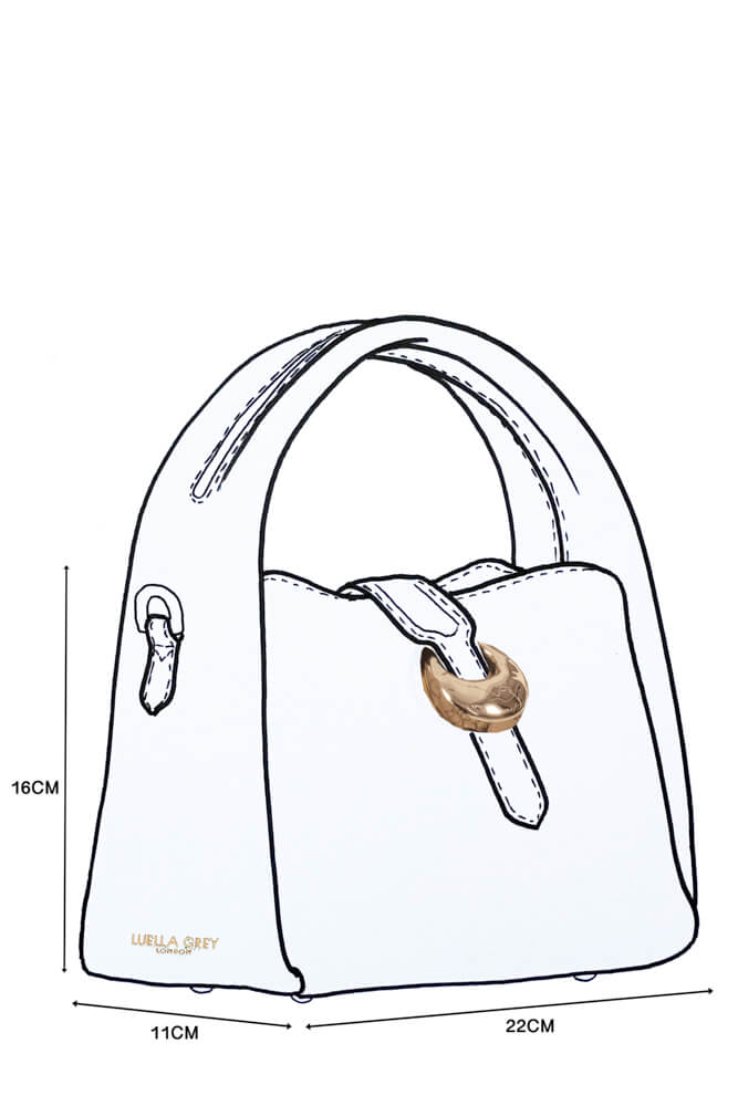 Maggie Mushroom Weave Crossbody