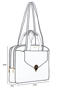 Olive Black Laptop Bag