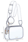 Siobhan Khaki Camera Crossbody