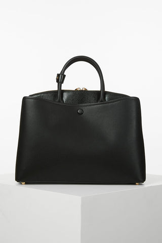Annabella Black Laptop Work Tote