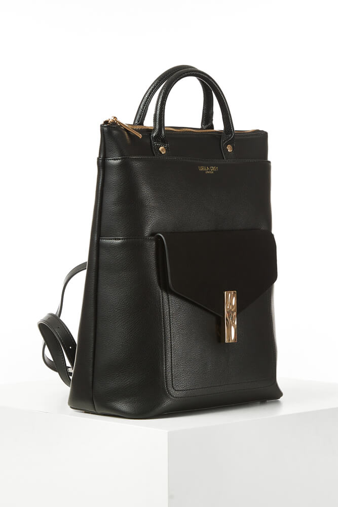 Audrey Black Laptop Backpack