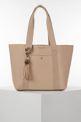 Benita Mushroom Casual Tote With Pouch