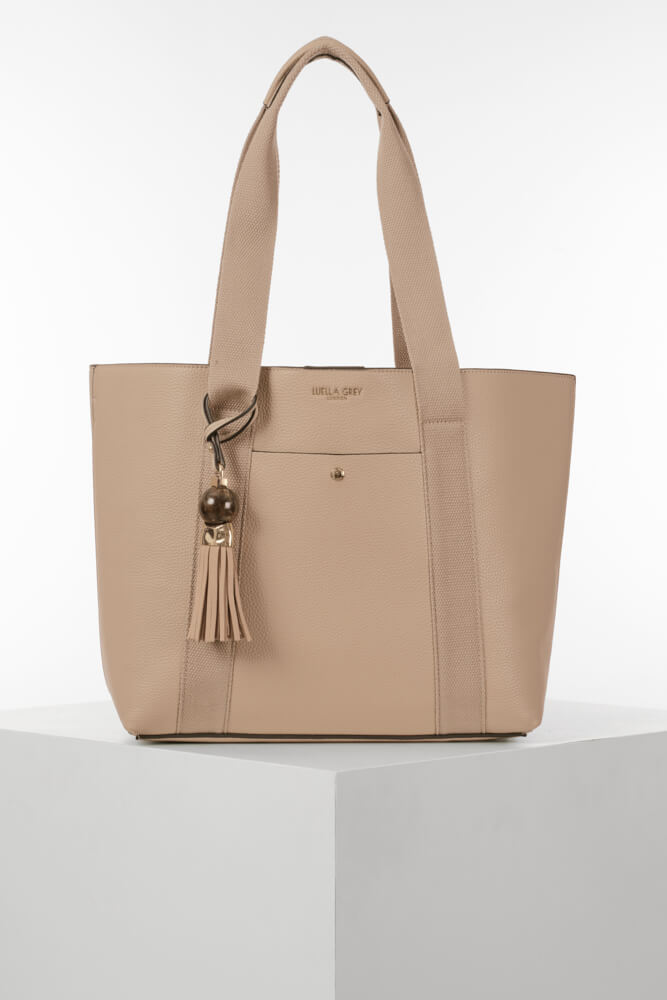 Benita Mushroom Casual Tote With Pouch