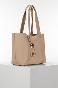 Benita Mushroom Casual Tote With Pouch