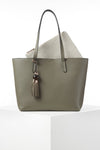 Benny Sage Tote & Canvas Pouch