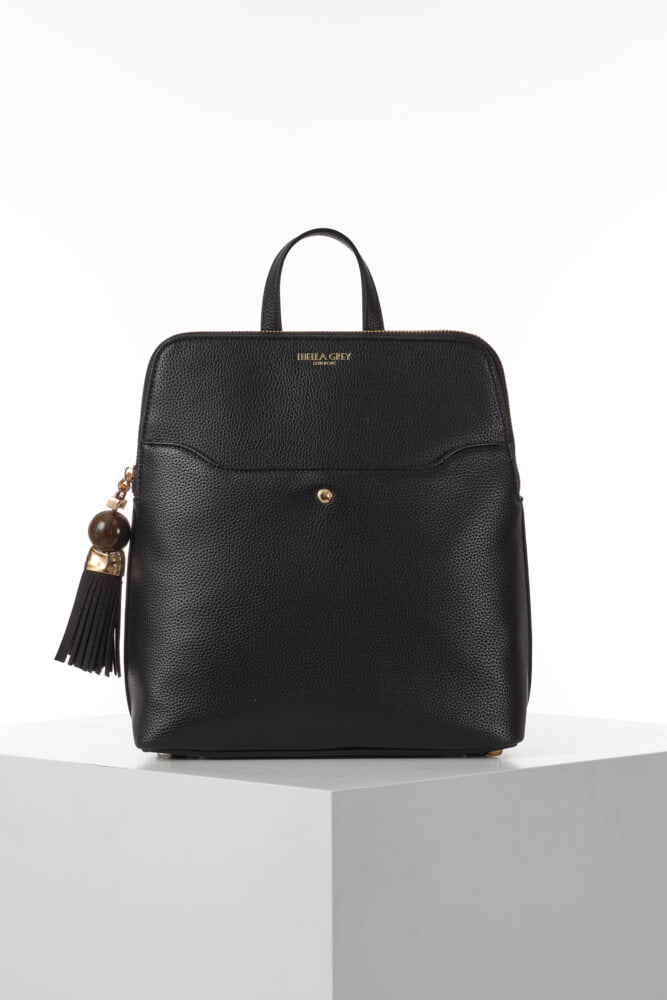 Bridget Black Casual Backpack