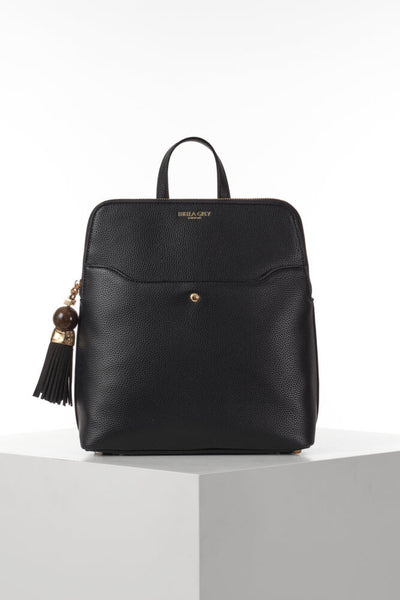 Bridget Black Casual Backpack