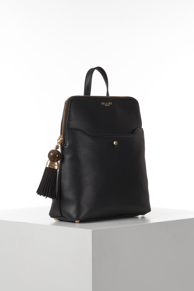 Bridget Black Casual Backpack
