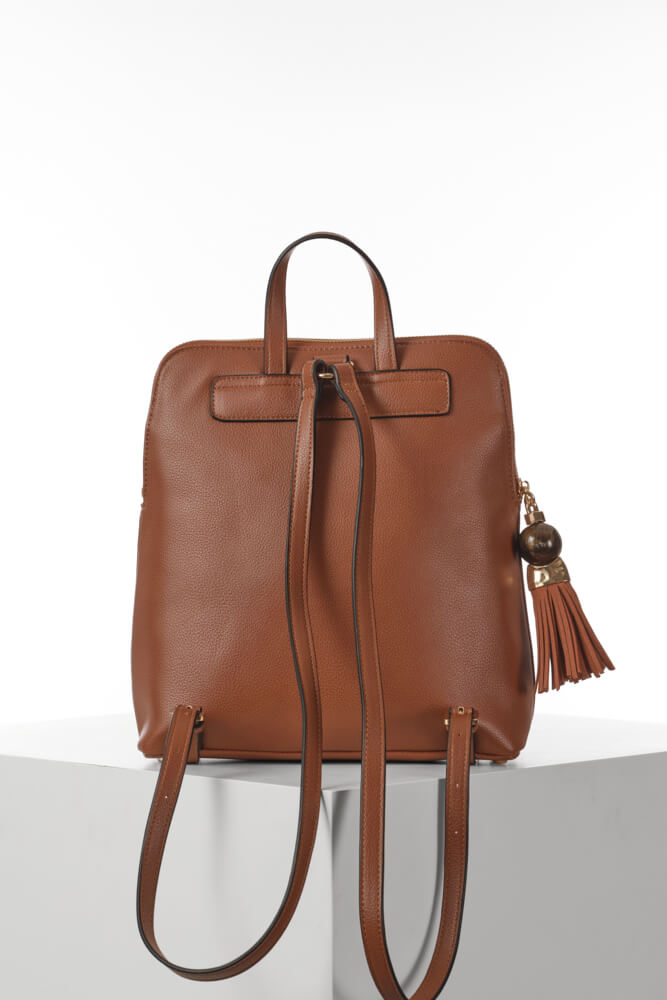 Bridget Tan Casual Backpack
