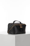 Carmel Black Make Up Pouch