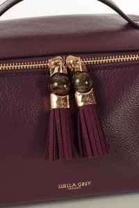 Carmel Cherry Make Up Pouch