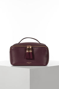 Carmel Cherry Make Up Pouch