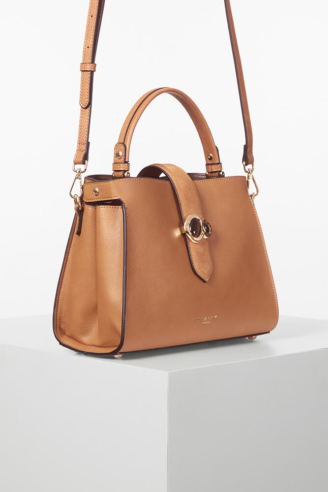 Carrie Camel Tote