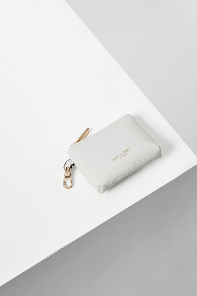 Edna White Clip-On Charm