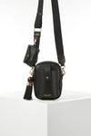 Elise Black Portrait Crossbody