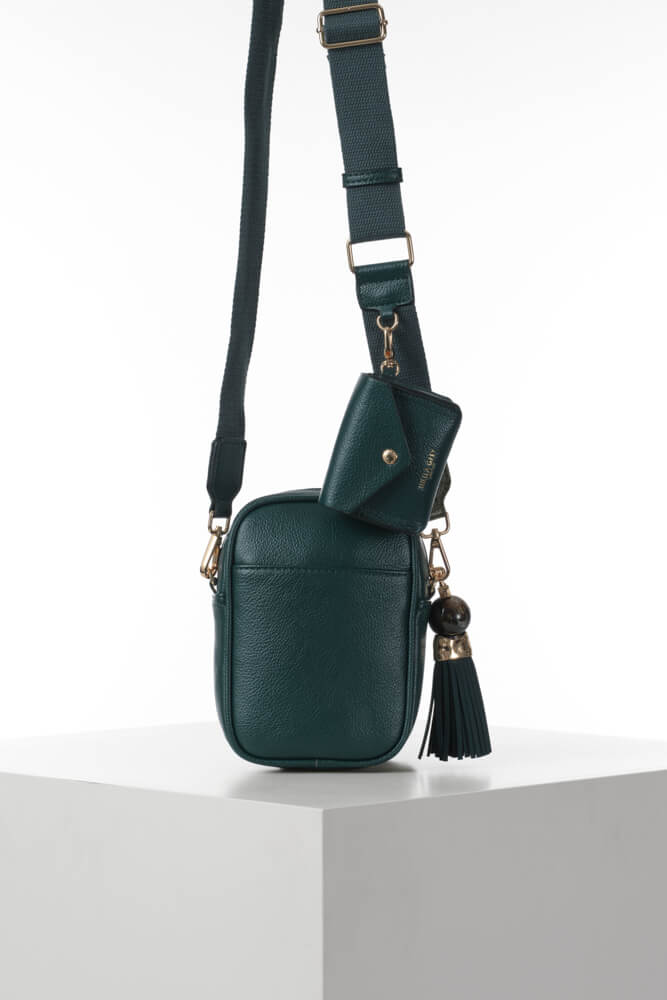 Elise Peacock Portrait Crossbody