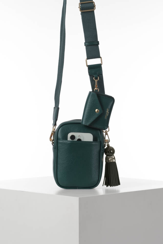 Elise Peacock Portrait Crossbody