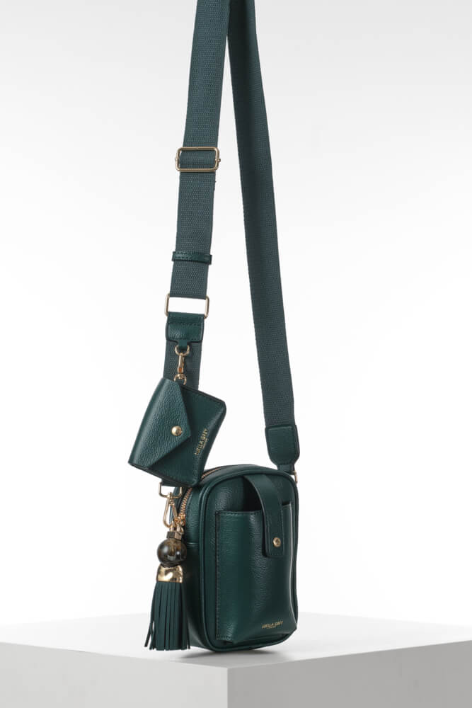 Elise Peacock Portrait Crossbody