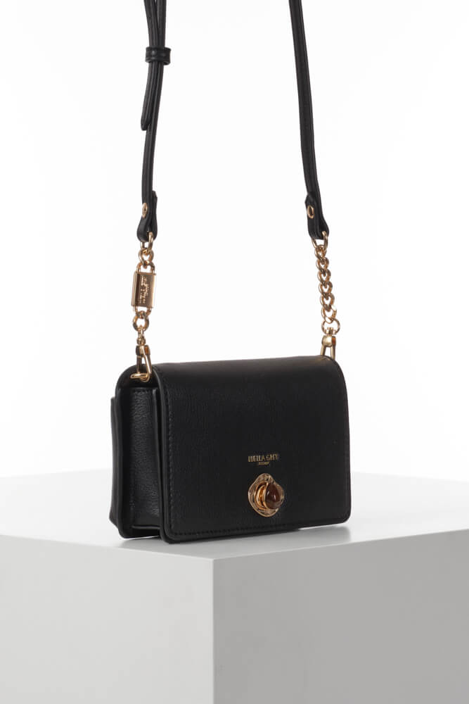 Eloise Black Phone Bag