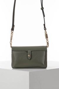 Eloise Khaki Phone Bag