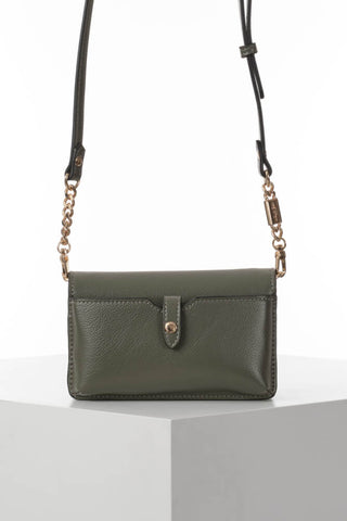 Eloise Khaki Phone Bag