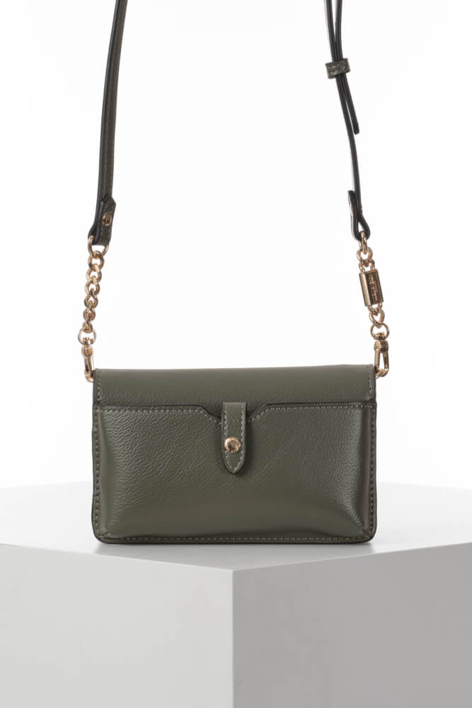 Eloise Khaki Phone Bag