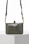 Eloise Khaki Phone Bag