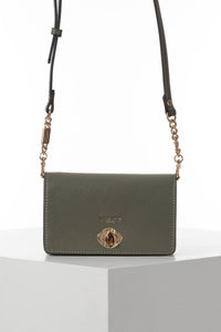 Eloise Khaki Phone Bag