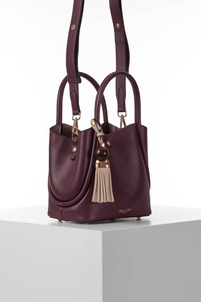 Flo Cherry/Mushroom Crossbody
