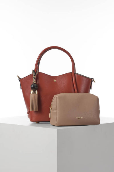 Flo Paprika/Mushroom Crossbody