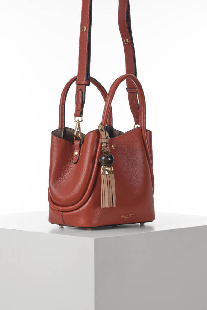 Flo Paprika/Mushroom Crossbody