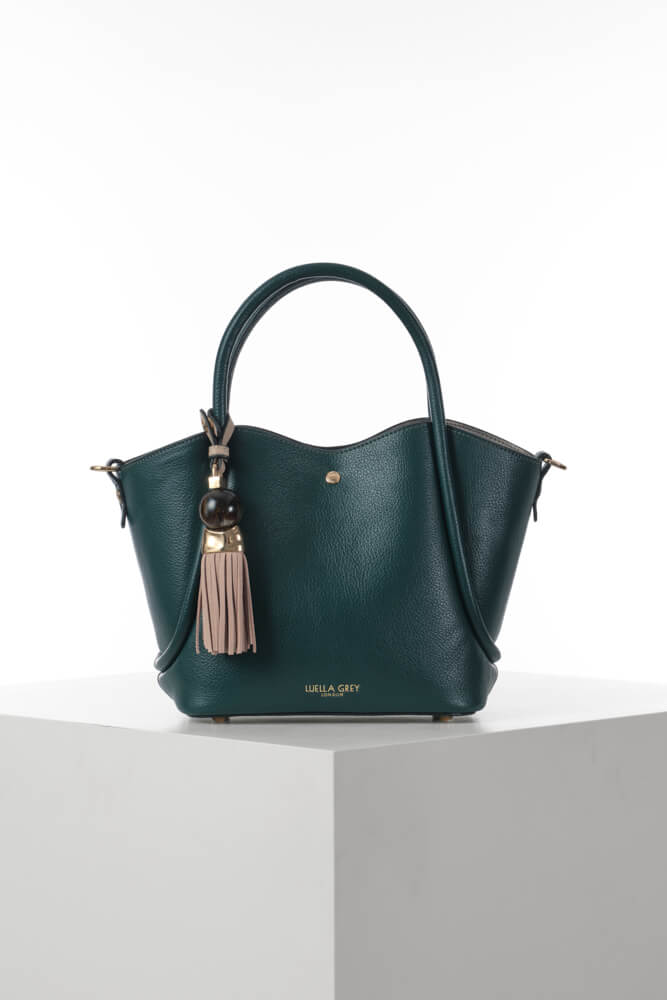 Flo Peacock/Mushroom Crossbody