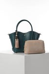 Flo Peacock/Mushroom Crossbody