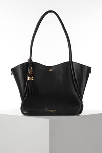 Floella Black Tote