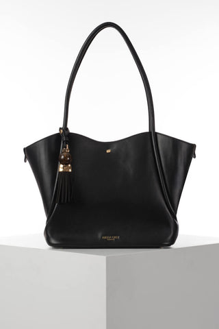 Floella Black Tote