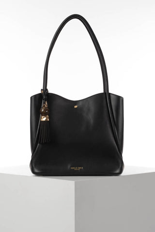 Floella Black Tote