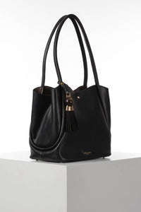 Floella Black Tote