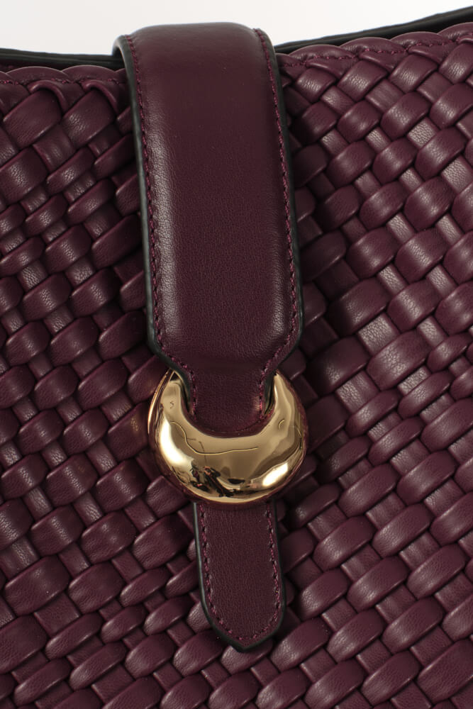 Flora Cherry Weave Hobo