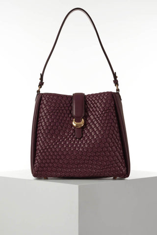 Flora Cherry Weave Hobo