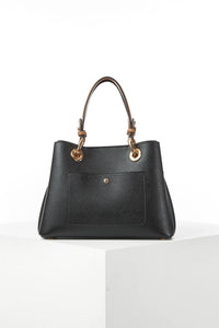 Gala Black Crossbody Tote