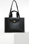 Giselle Black Laptop Tote