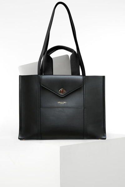 Giselle Black Laptop Bag