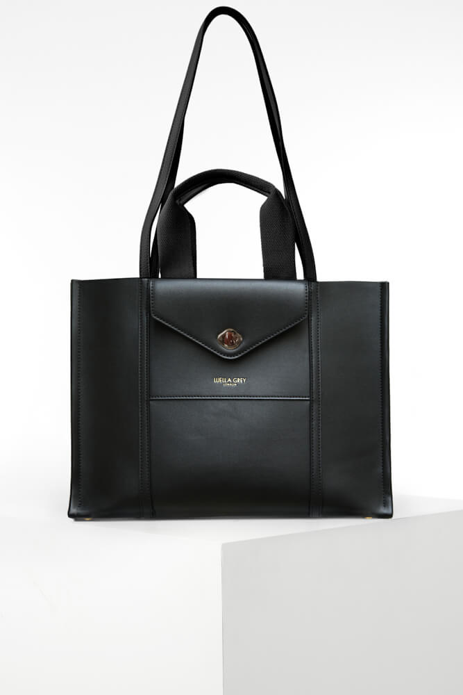 Giselle Black Laptop Bag – Luella Grey